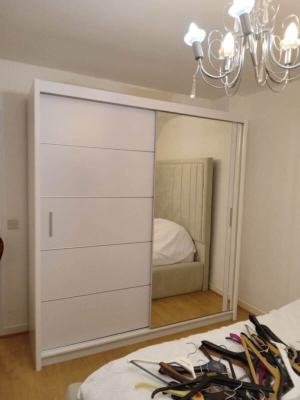 Brand New Flat Packed Sliding Door Wardrobe
