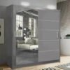 New Flat Packed 203cm Width Sliding Door Wardrobe - Image 8
