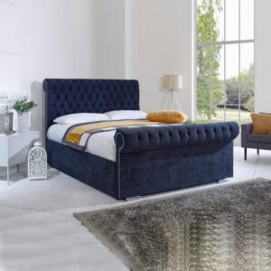 Classic Spanish Sleigh Bed