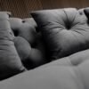 Elegance Plush Grey Sofa Collection - Image 7