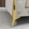 Paris Chesterfield Plush Armchair - Image 5