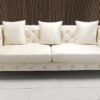 Paris Chesterfield Plush 3-Seater Sofa - Image 4