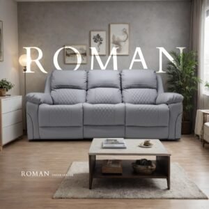 Roman Recliner 3-Seater Sofa
