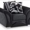Shannon Charcoal Fabric Sofa Collection - Image 2