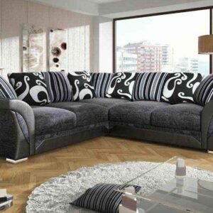 Shannon Charcoal Fabric Sofa Collection