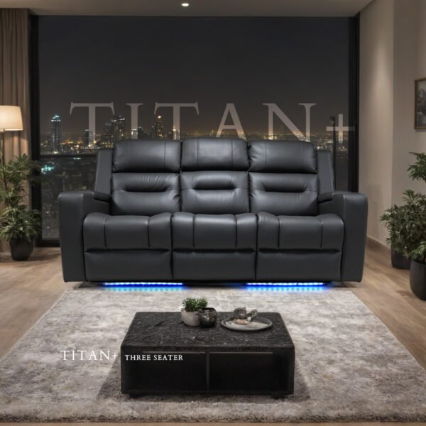 Titan Plus Electric Recliner 3-Seater Sofa